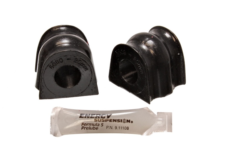 Subaru Impreza Sway Bar Bushing Set - Front - Energy Suspension - 20mm Hyper-Flex Polyurethane - Black - `02-`06